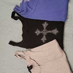 Blue/Gray/Cross tank bundle